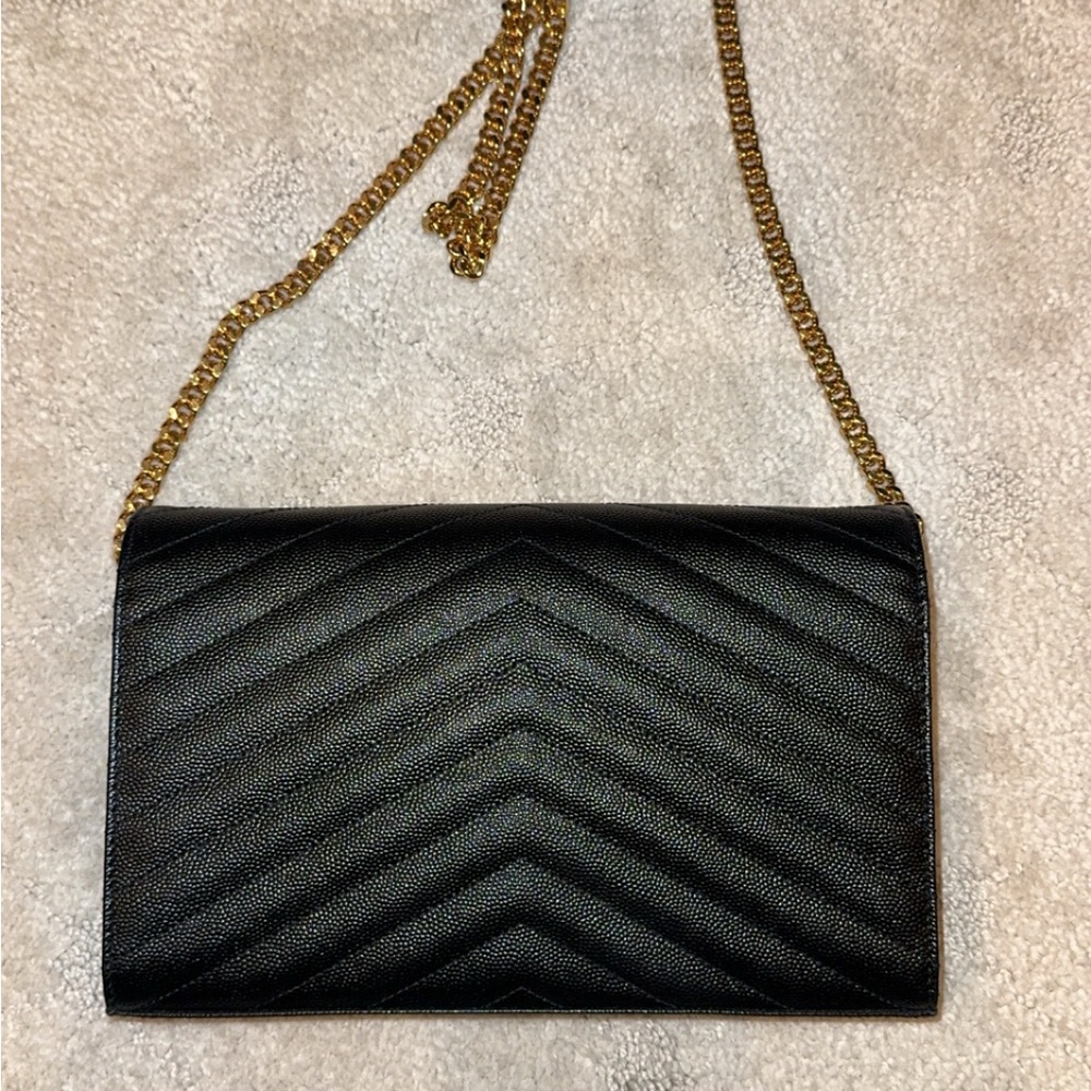 YSL Monogram Wallet on Chain - Picture 4 of 10